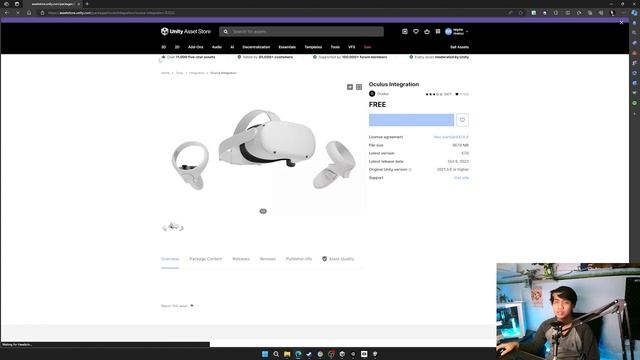 Persiapan project - Tutorial Oculus Integration Unity #1 смотреть онлайн