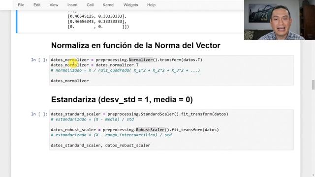 Escalamiento, Normalización y Estandarización de Datos con Python para Ciencia de Datos смотреть онлайн