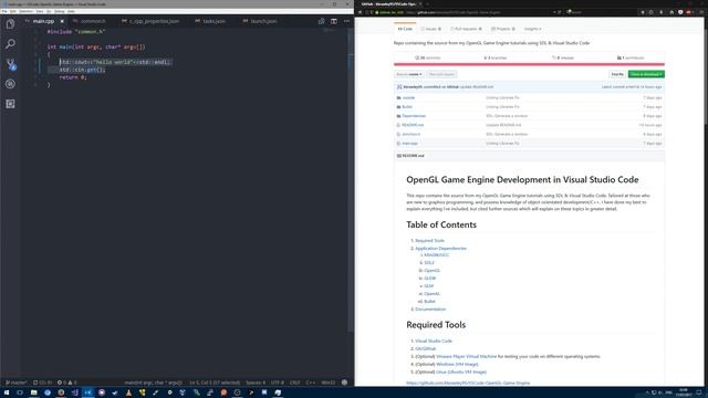C++/OpenGL Application Development with Visual Studio Code - (Tutorial 3 - Generating a Window) смотреть онлайн