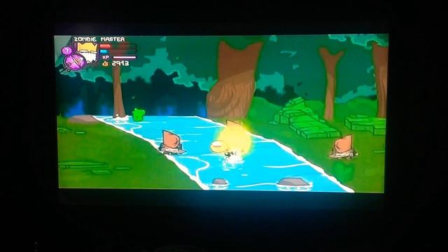 RUNNING FROM A GIANT DEMON CAT | Castle Crashers play through episode 4 смотреть онлайн