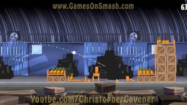 Angry Birds Rio - 3 STARS - Smugglers Den 1-12 смотреть онлайн