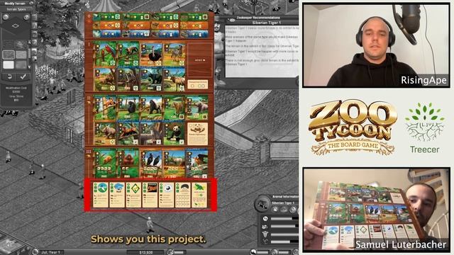 Zoo Tycoon is Back! Board Game Developer Interview смотреть онлайн
