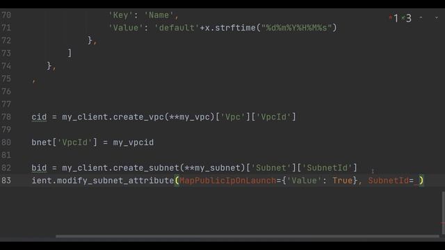 AWS: Work with aws core services using python dictionary and boto3 смотреть онлайн