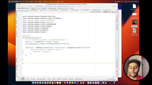 Radio Button in Jetpack compose Hindi | Bootcamp #13 смотреть онлайн