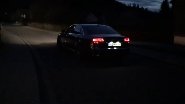 Audi A8 D3 4E 4.2 TDI V8 BiTurbo Sound Exhaust смотреть онлайн