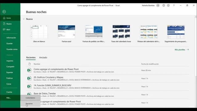 Tutorial - ¿Cómo agregar el complemento de Power Pivot? смотреть онлайн