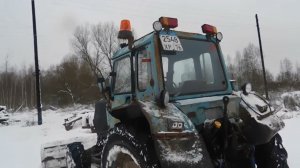 Не поворачивает руль МТЗ 82.Делаем рулевую колонку!