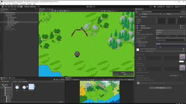 A trick to fix incorrectly sorted overlapping tiles in Unity смотреть онлайн