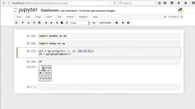 13- Pandas DataFrames: DataFrame Overview смотреть онлайн