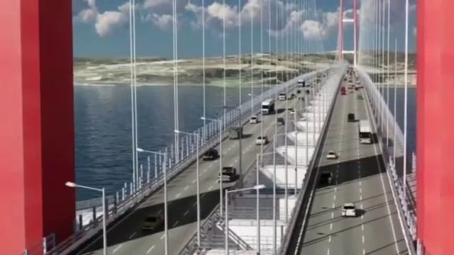 Туркияда дунёдаги энг катта марказий кўприк очилди смотреть онлайн