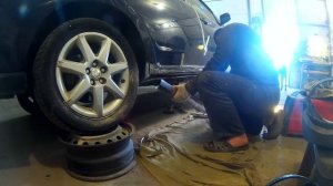 Замена порога Тойота Приус  Toyotа Prius  Auto body repair.