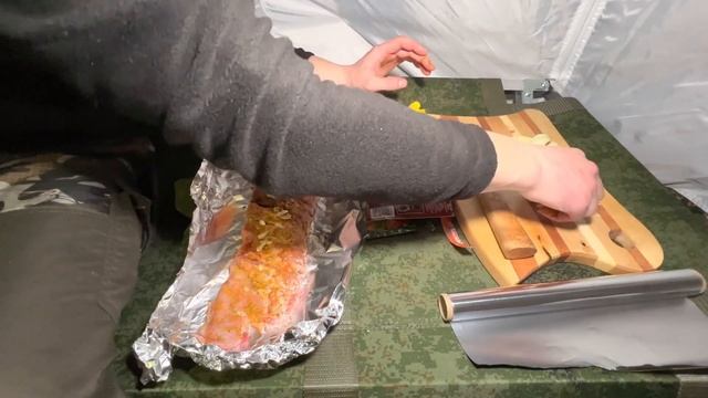 Палатка Куб 2.2 с печкой. Теплый зимний дом от ПФ Берег смотреть онлайн