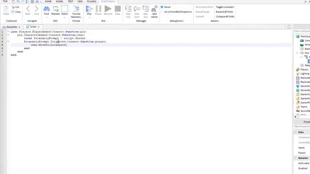 how to make teleport using proximity prompt in roblox studio смотреть онлайн