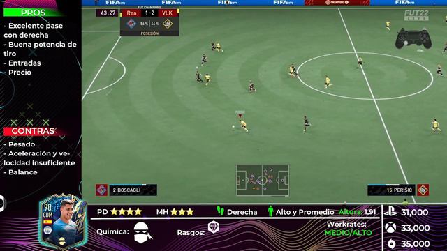 ¡EXCELENTE MCD! - REVIEW RODRI TOTS 90 - FIFA 22 смотреть онлайн