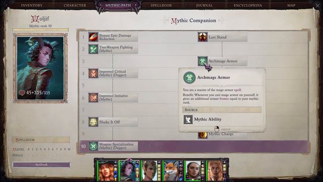 Pathfinder WOTR : Woljif Unfair Tank Build