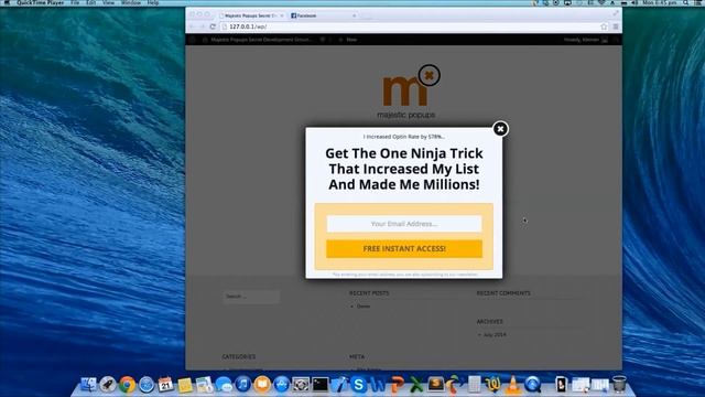 Majestic Popups - Easiest Way To Seriously Grow Your List! смотреть онлайн