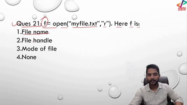 Python Class 12 | Chapter 5 | Python File Handling | 50 MCQ | In Hindi смотреть онлайн