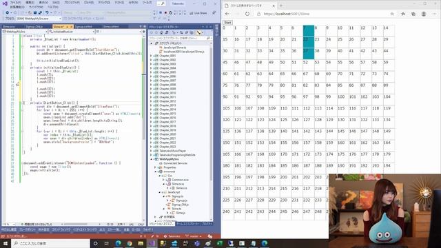 #112 スライムのドット絵を書きながらTypeScriptを学ぶ② смотреть онлайн