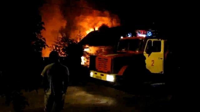 Пожар в Саранске на ул.Павлова,9 смотреть онлайн
