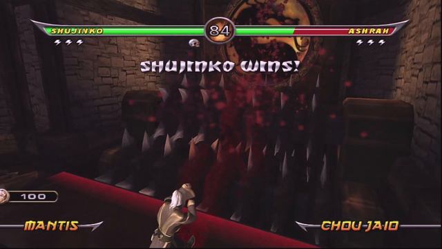MORTAL KOMBAT ARMAGEDDON - THE LUMBER MILL FATALITY смотреть онлайн