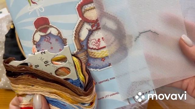 Все мои начатые наборы/34 процесса/Вышивка крестом смотреть онлайн