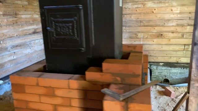 Монтаж печи «Тройка» 06 под трёхстенок своими руками смотреть онлайн