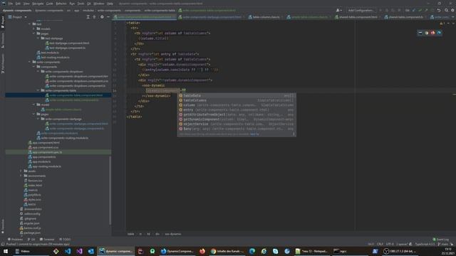 Use Dynamic Components in Angular - Part 2 - Writing a table смотреть онлайн