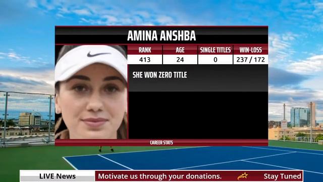 WTA LIVE DIANA PARRY VS AMINA ANSHBA WTA MONTEVIDEO OPEN 2023 TENNIS PREVIEW STREAM