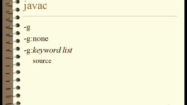 Lesson1 Command Line Options for Javac | Introduction to the Java Programming Language смотреть онлайн