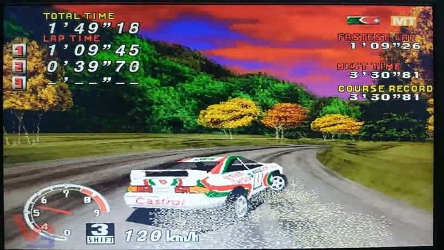 ?SEGA RALLY CHAMPIONSHIP? PC |TOYOTA CELICA| LAKE SIDE FULL GAMEPLAY/WALKTHROUGH LIVE PLAY by MOREN смотреть онлайн