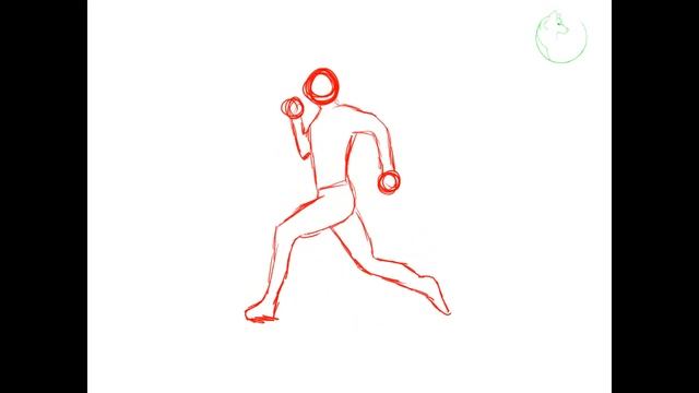 Sketch Run Cycle смотреть онлайн
