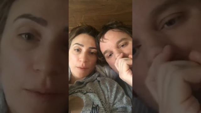 Jessica Harmon and Lenny Jacobson live Instagram stream February 9 2018 смотреть онлайн
