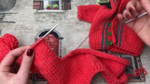 Baby BORN. МК: Кофточка спицами / Жилетка спицами / Курточка с капюшоном спицами. Одежка для пупсов