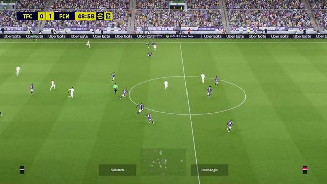 efootball 2024 FUMA (PC) - Toulouse FC (HitamAngin) vs FC Nantes (SinfulArts) смотреть онлайн