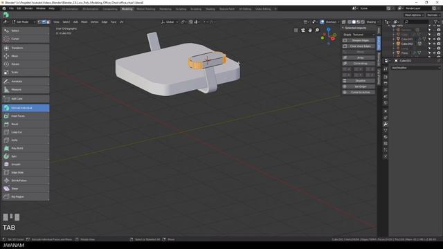 Blender 2.8 Low Poly Office Chair [Timelapse] смотреть онлайн