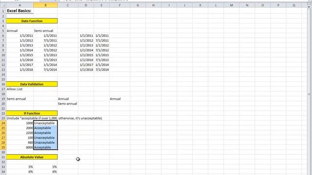 Chapter 7 Excel Functionality смотреть онлайн