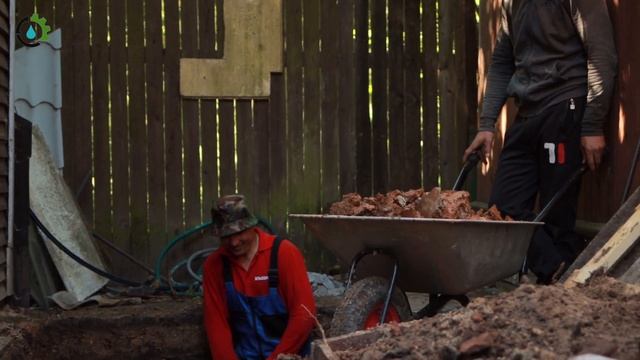 Установка септика в Вырице || глинистые почвы || Пригород Про смотреть онлайн