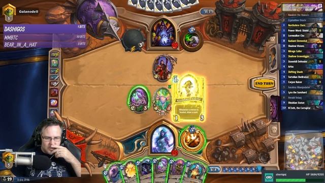 Hearthstone Deathrattle Quest Priest ~ Knights of the Frozen Throne Expansion смотреть онлайн