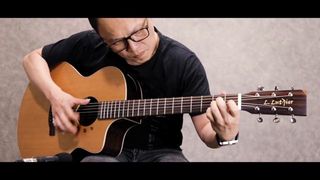 L.Luthier Forest C Acoustic Guitar Sound Demo смотреть онлайн