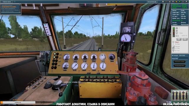 Trainz Simulator 12. Карта "Просторы России" Обкатка карты смотреть онлайн