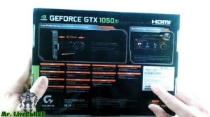 GIGABYTE GEFORCE GTX 1050TI 4GB GDDR5 OC EDITION LOW PROFILE DISING РАСПАКОВКА ОБЗОР ВИДЕОКАРТЫ
