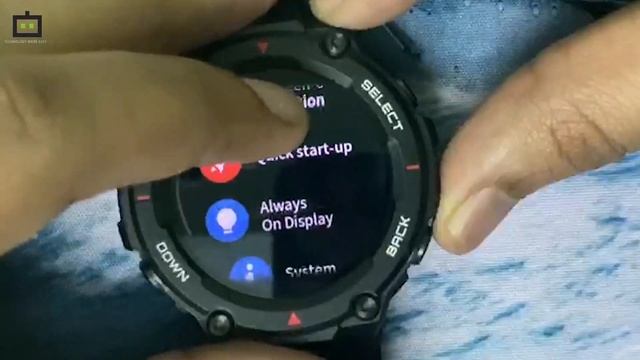 How to Enable/Disable always-on display on Amazfit T-Rex Smart Watch смотреть онлайн