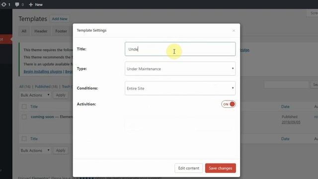 How to Activate maintenance mode with Hostiko Elementor смотреть онлайн