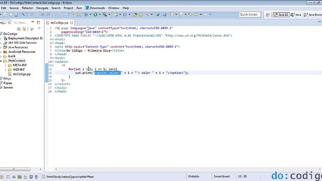 Dica Programação Web - Java + HTML = JSP смотреть онлайн