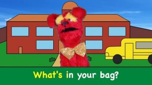 What is In Your Bag? Song with Matt | School Classroom Items | Learn English Kids