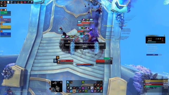World of Warcraft: Shadowlands | Mythic Spires of Ascension +15 | Frost DK (Season 1) смотреть онлайн