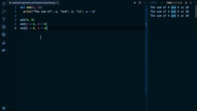 Python Programming Tutorial # 29 | Positional Arguments and Keyword Arguments in Python - English смотреть онлайн