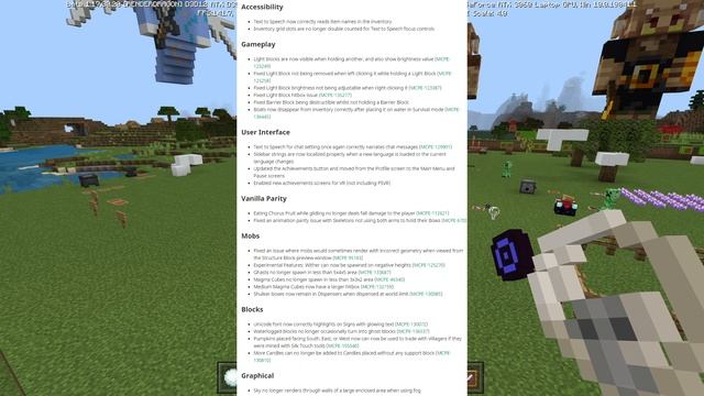 Minecraft Bedrock BETA ✅ 1.17.30.20 ✅ LIGHT BLOCK + CHORUS FRUIT ( Changelog ) MCPE,Xbox,Windows смотреть онлайн