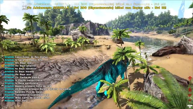 LA HISTORIA DE PEQUEÑO DINOSAURIO GIGANOTOSAURUS GODZILLA! EVOLUCIONO en Kaiju ARK Soy un Dinosauri смотреть онлайн