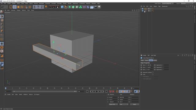 CINEMA 4D для новичков. Урок №2. Создание объектов. смотреть онлайн